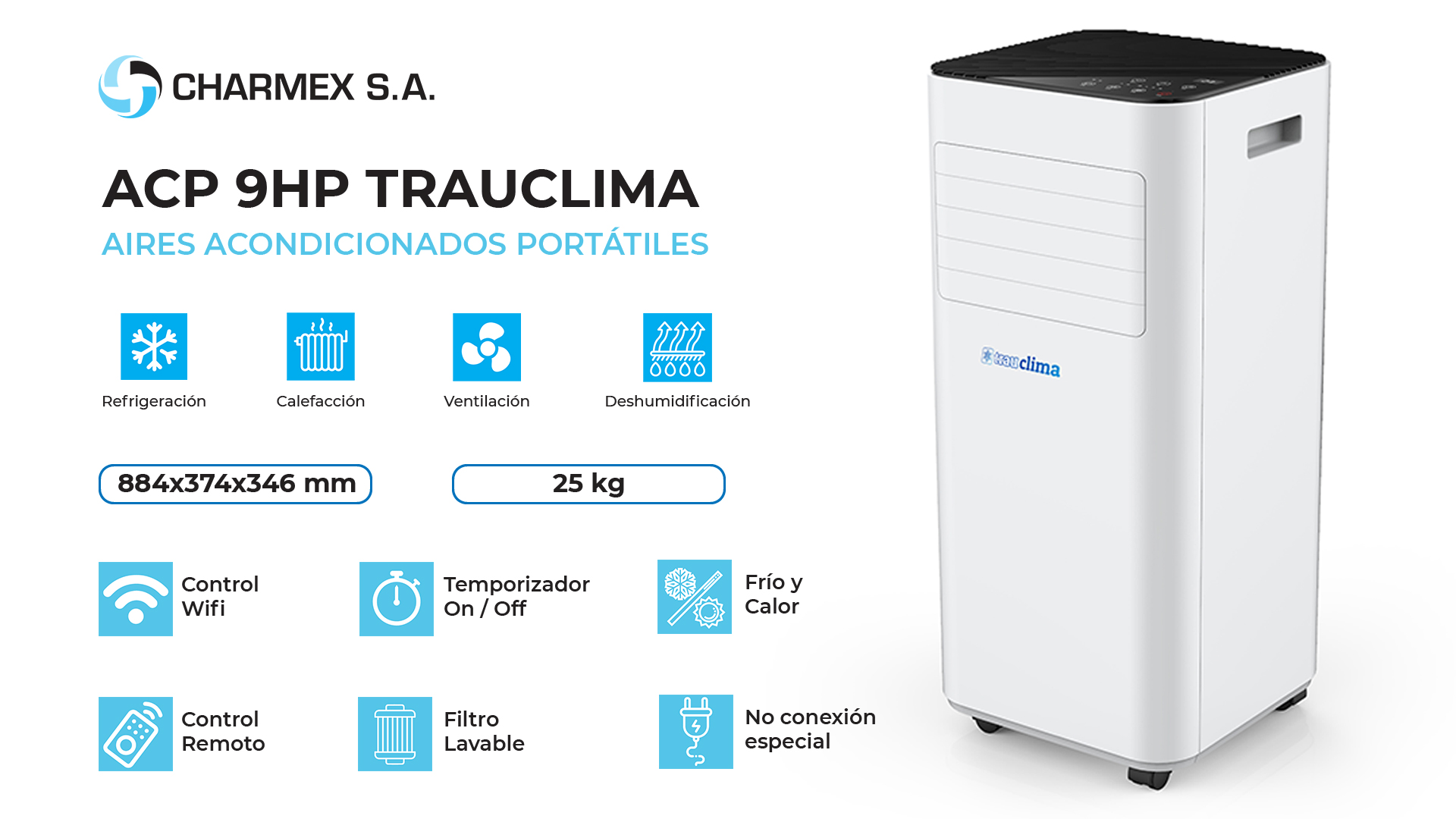 Discover Charmex SA Portable Air Conditioners