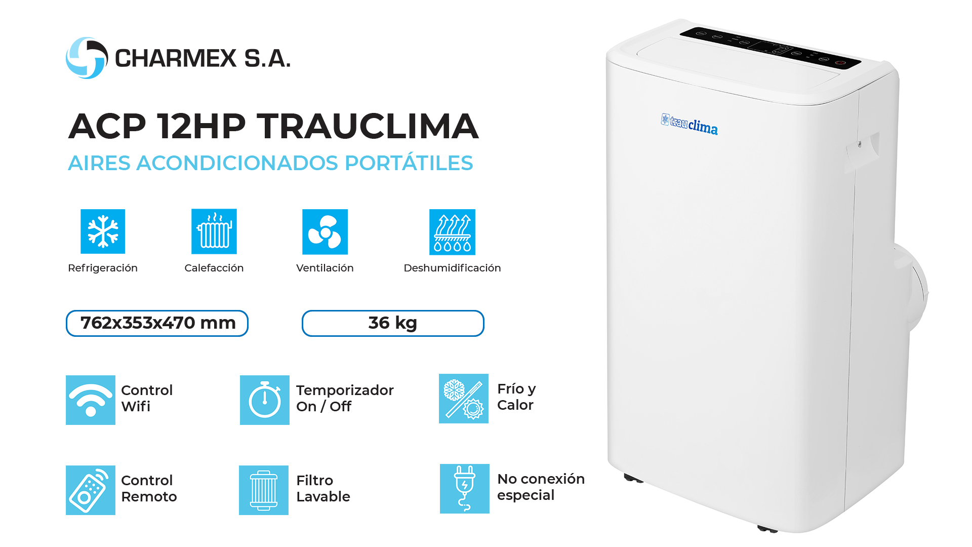 Discover Charmex SA Portable Air Conditioners