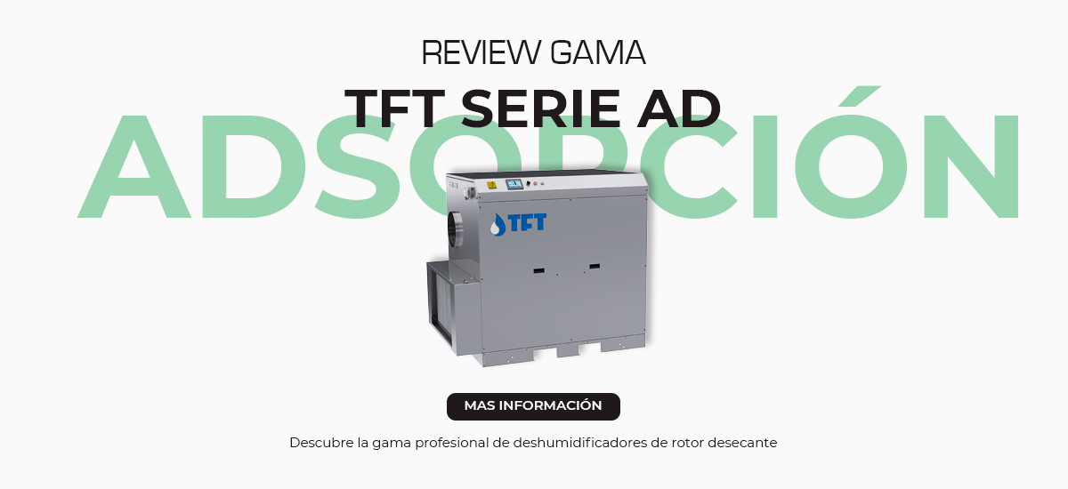 TFT serie AD: deshumidificadores por adsorción